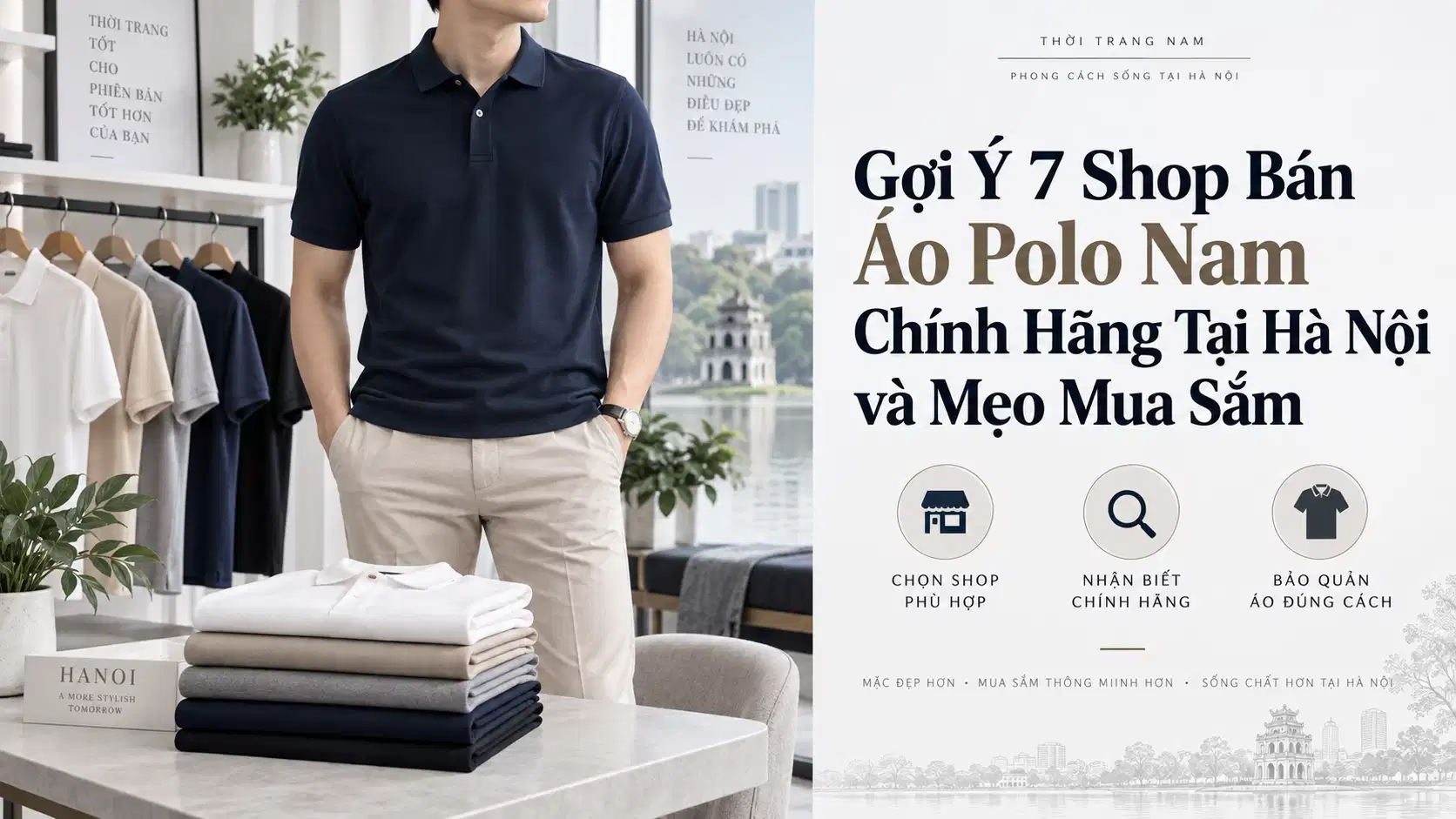 Gợi Ý 7 Shop Bán Áo Polo Nam Chính Hãng Tại Hà Nội và Mẹo Mua Sắm