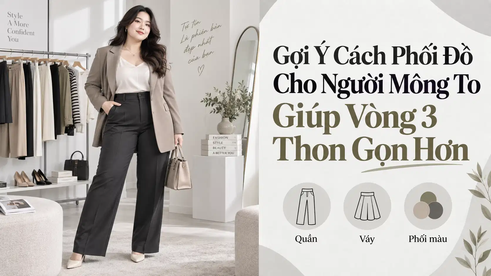 Gợi Ý Cách Phối Đồ Cho Người Mông To Giúp Vòng 3 Thon Gọn Hơn