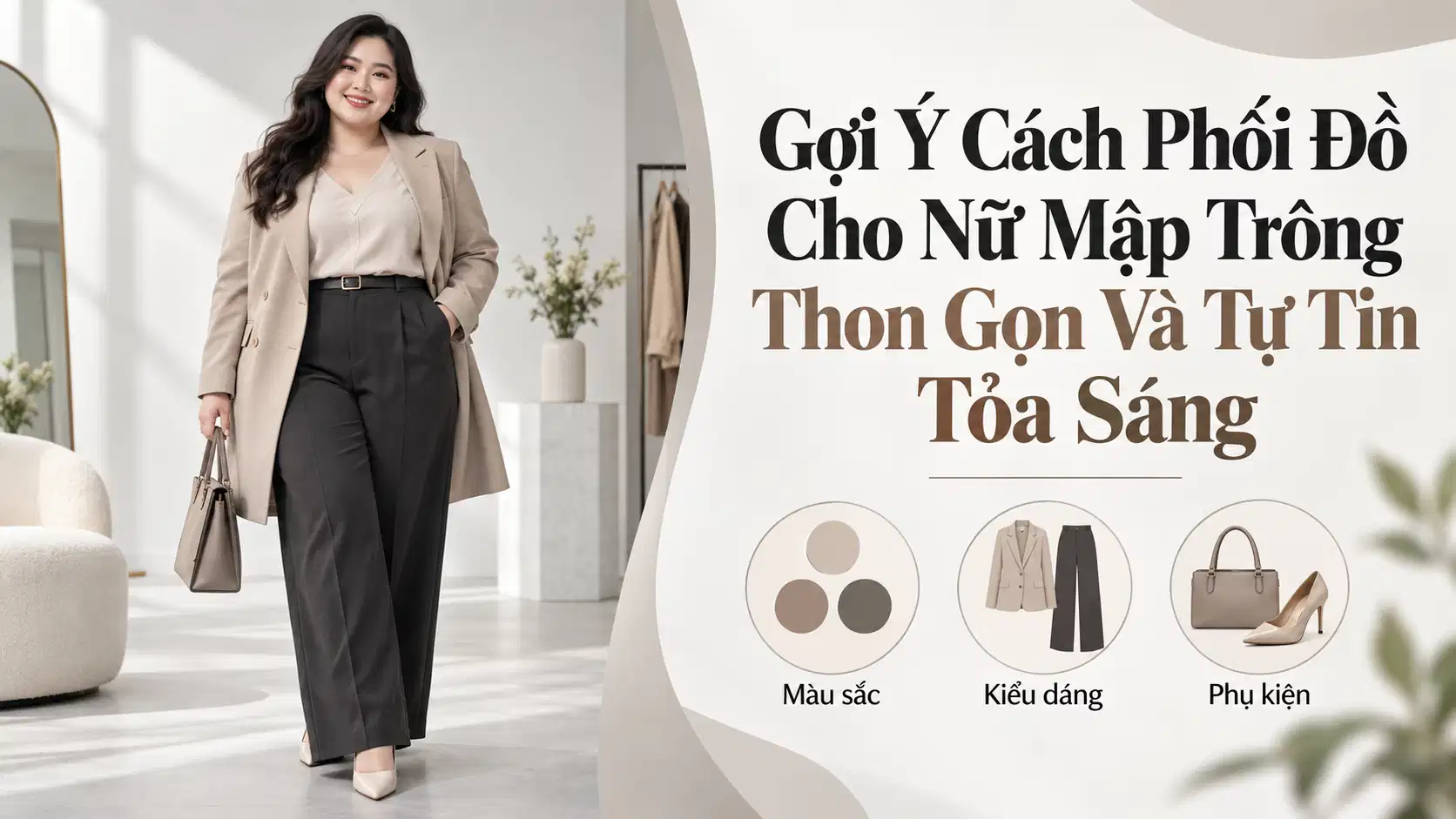 Gợi Ý Cách Phối Đồ Cho Nữ Mập Trông Thon Gọn Và Tự Tin Tỏa Sáng