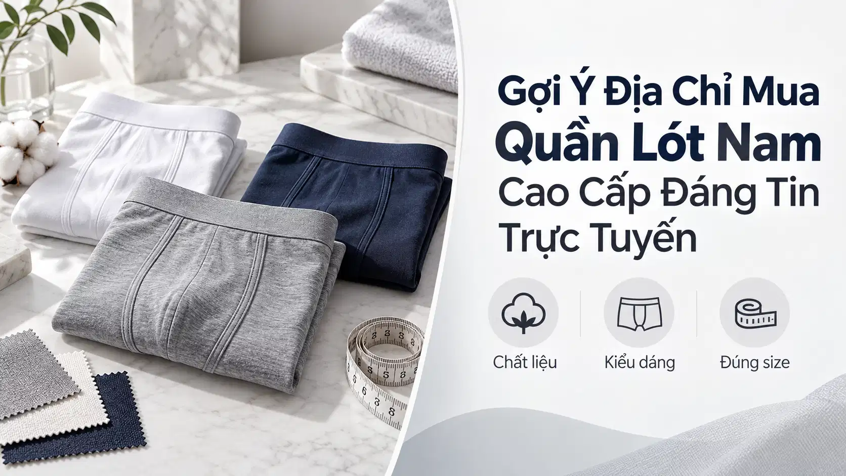 Gợi Ý Địa Chỉ Mua Quần Lót Nam Cao Cấp Đáng Tin Trực Tuyến