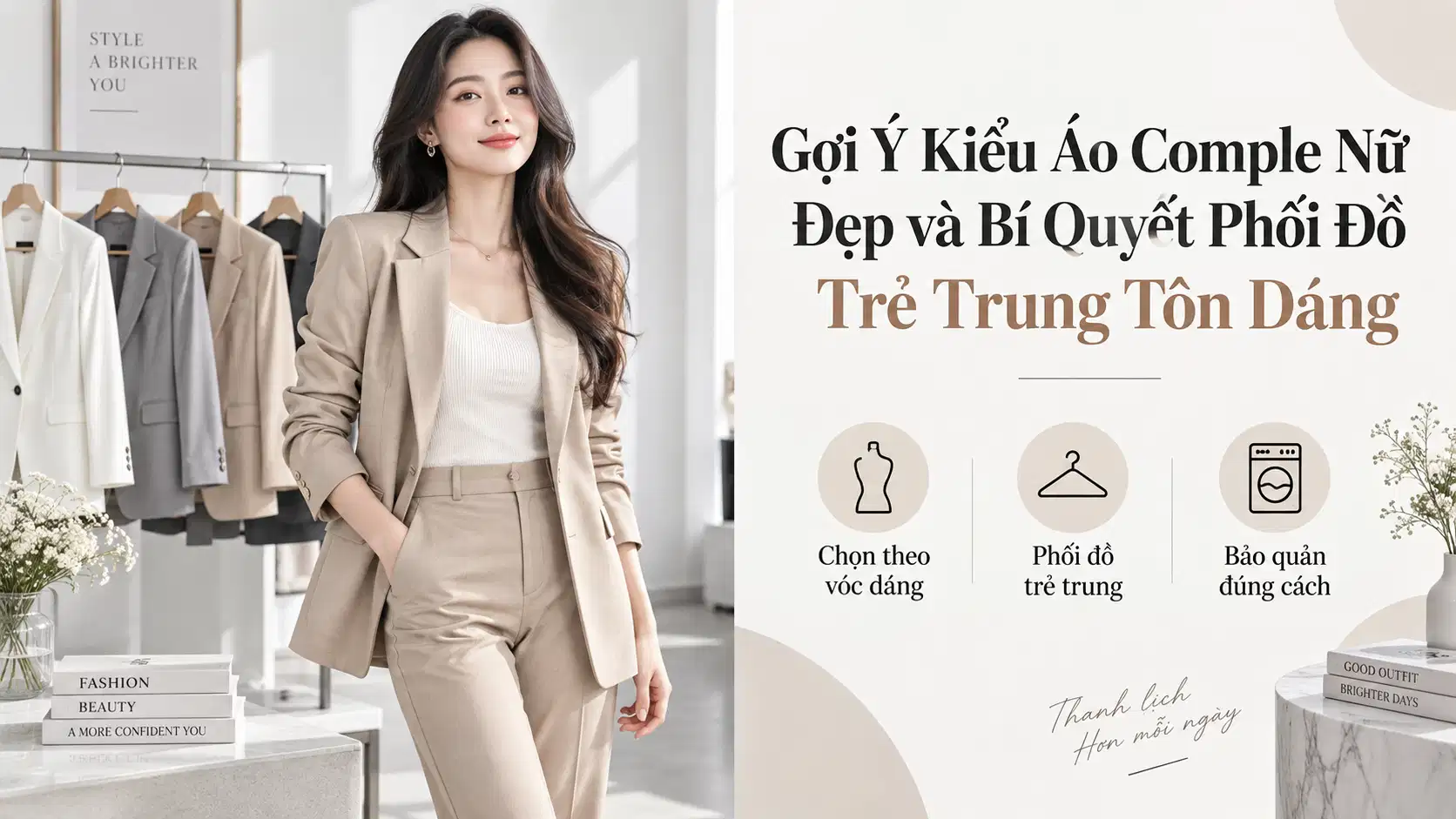 Gợi Ý Kiểu Áo Comple Nữ Đẹp và Bí Quyết Phối Đồ Trẻ Trung Tôn Dáng