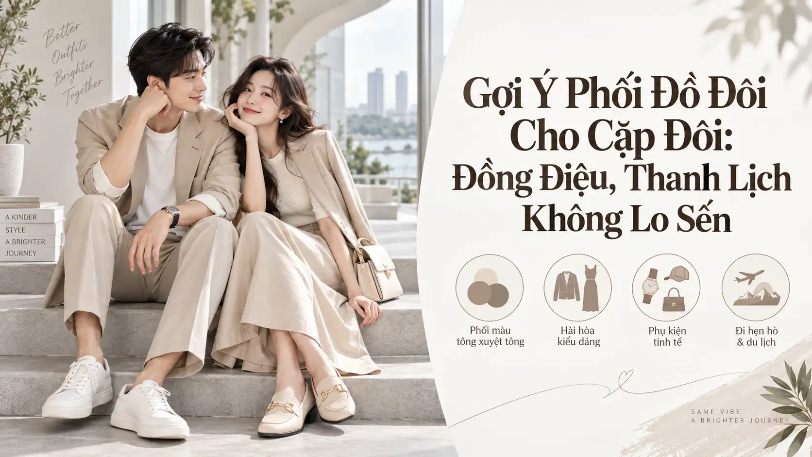 Gợi Ý Phối Đồ Đôi Cho Cặp Đôi: Đồng Điệu, Thanh Lịch Không Lo Sến