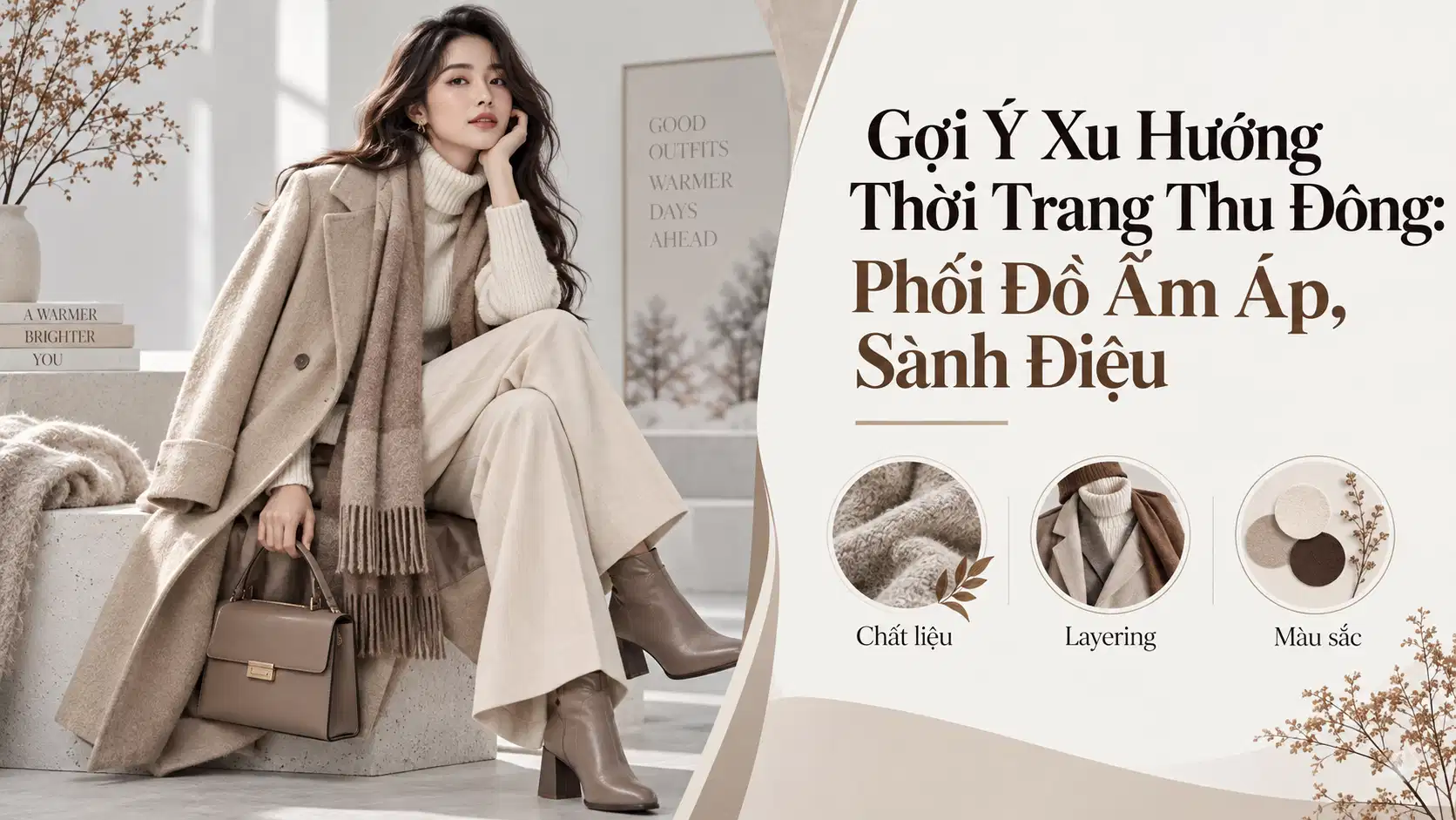 Gợi Ý Xu Hướng Thời Trang Thu Đông: Phối Đồ Ấm Áp, Sành Điệu