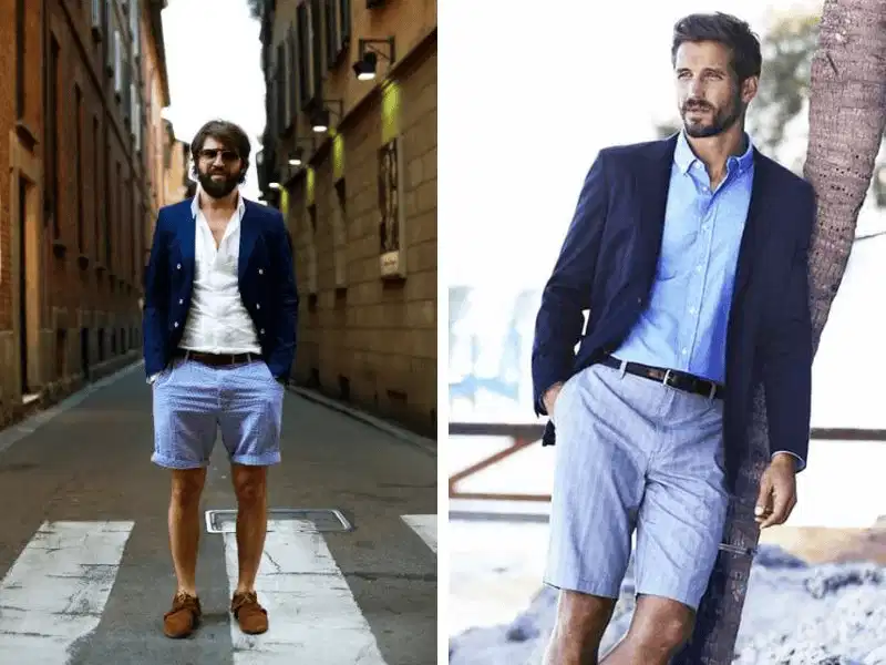 Blazer nhẹ nhàng phối cùng quần short thanh lịch