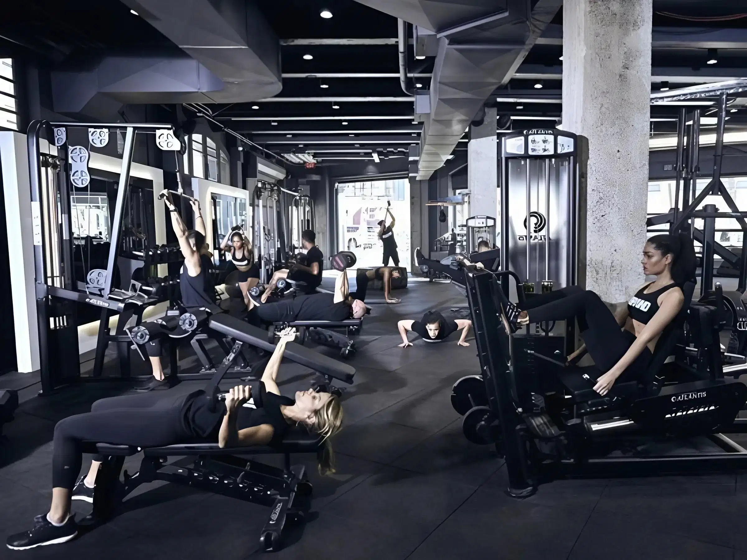 Hình thức rèn luyện kháng lực trong tập gym Tập gym là hình thức rèn luyện thể chất dựa trên các bài tập kháng lực với tạ hoặc máy tập