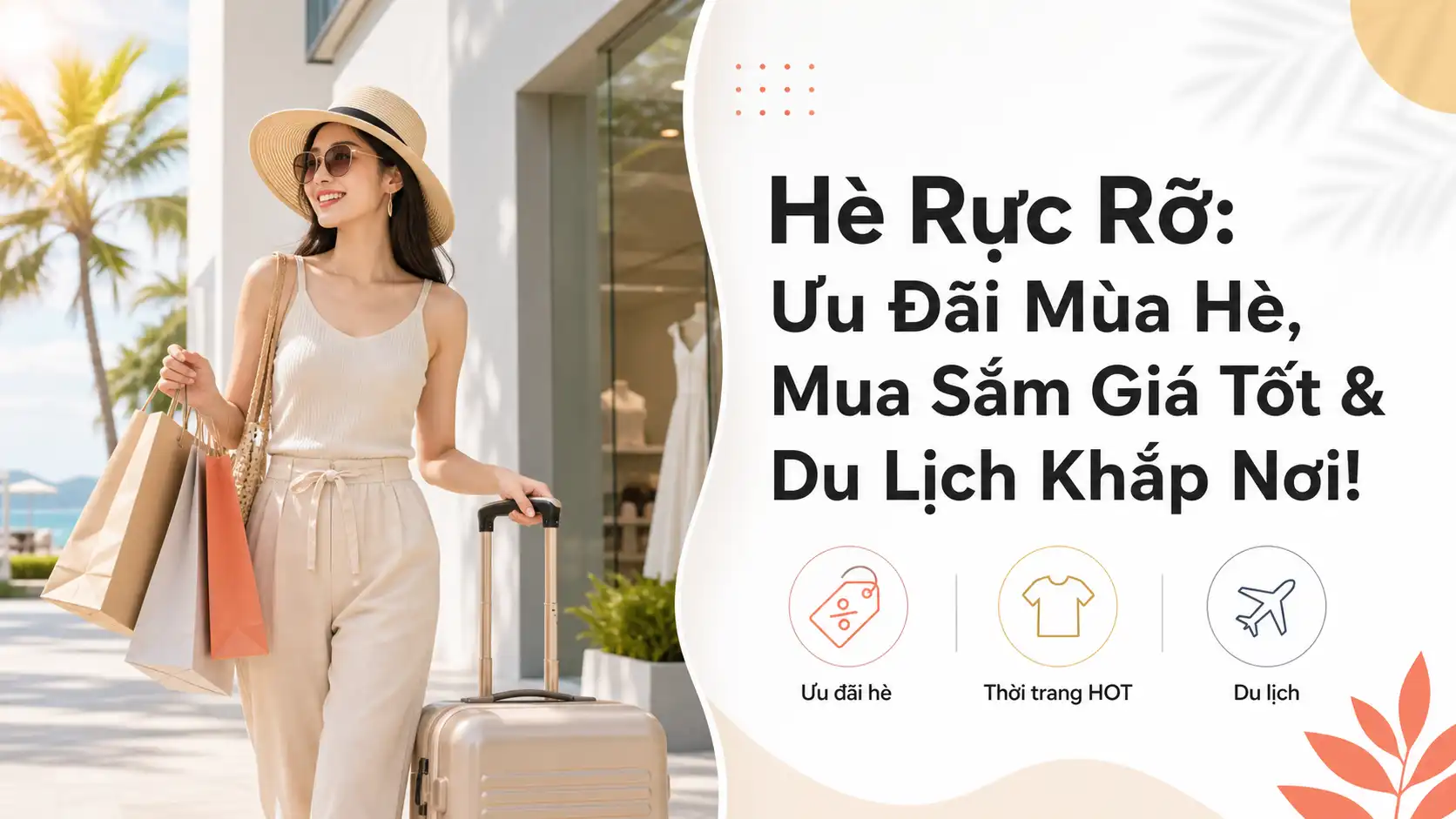 Ưu Đãi Hè Rực Rỡ - Mua Sắm & Du Lịch Giá Tốt Nhất
