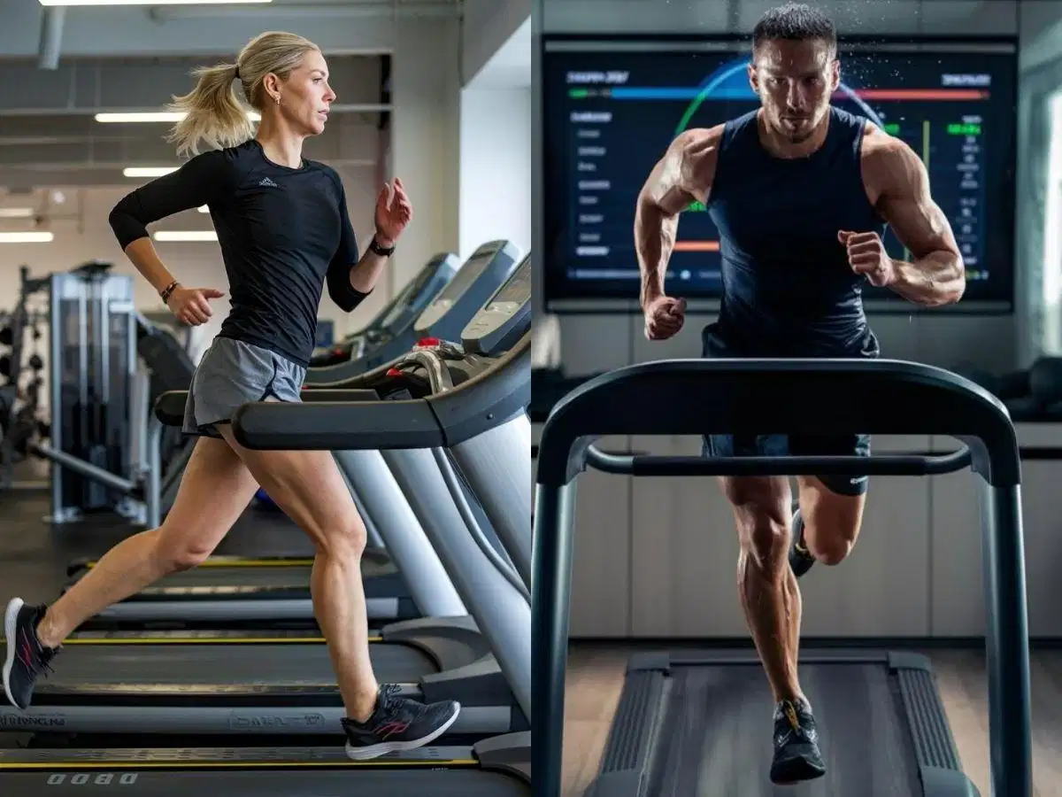 HIIT là phương pháp tập luyện cường độ cao ngắt quãng trên máy chạy bộ