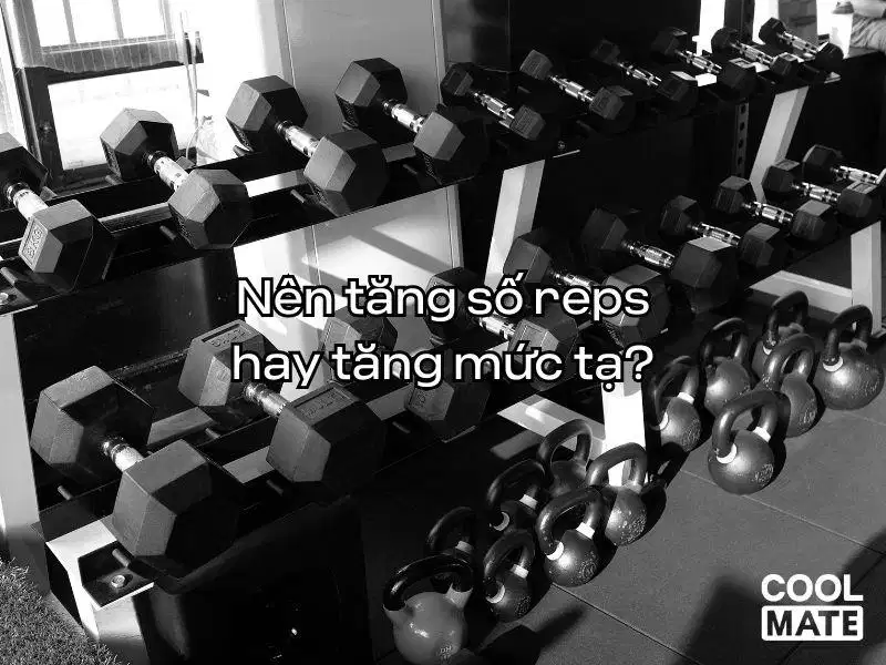 Cân bằng giữa mức tạ và số reps Điều chỉnh linh hoạt giữa mức tạ và số reps để đạt khối lượng tập luyện tối ưu