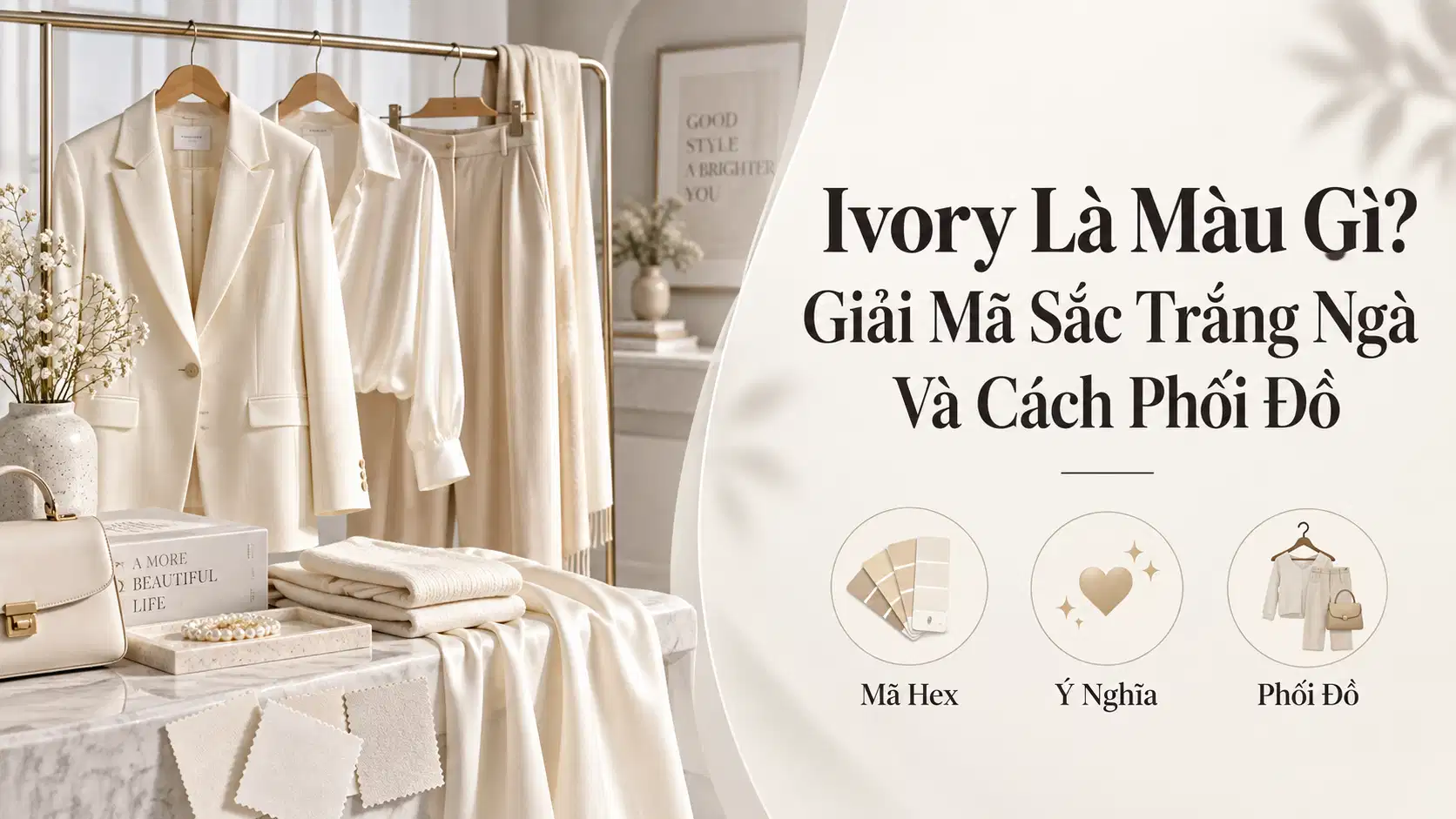 Ivory Là Màu Gì? Sắc Trắng Ngà Và Cách Phối Đồ