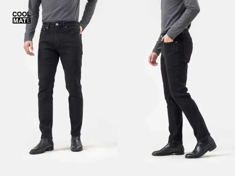 Jeans Basics dáng Slim fit Jeans Basics dáng Slim fit