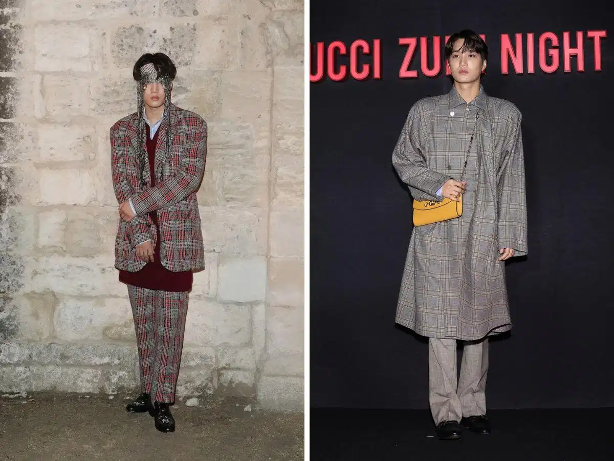 Kai xuất hiện trong nhiều sự kiện của Gucci
