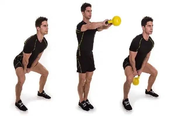 Kettlebell swing: Phát triển cơ đùi sau, mông và vai Kỹ thuật Kettlebell Swing kích hoạt chuyển động gập hông bộc phát