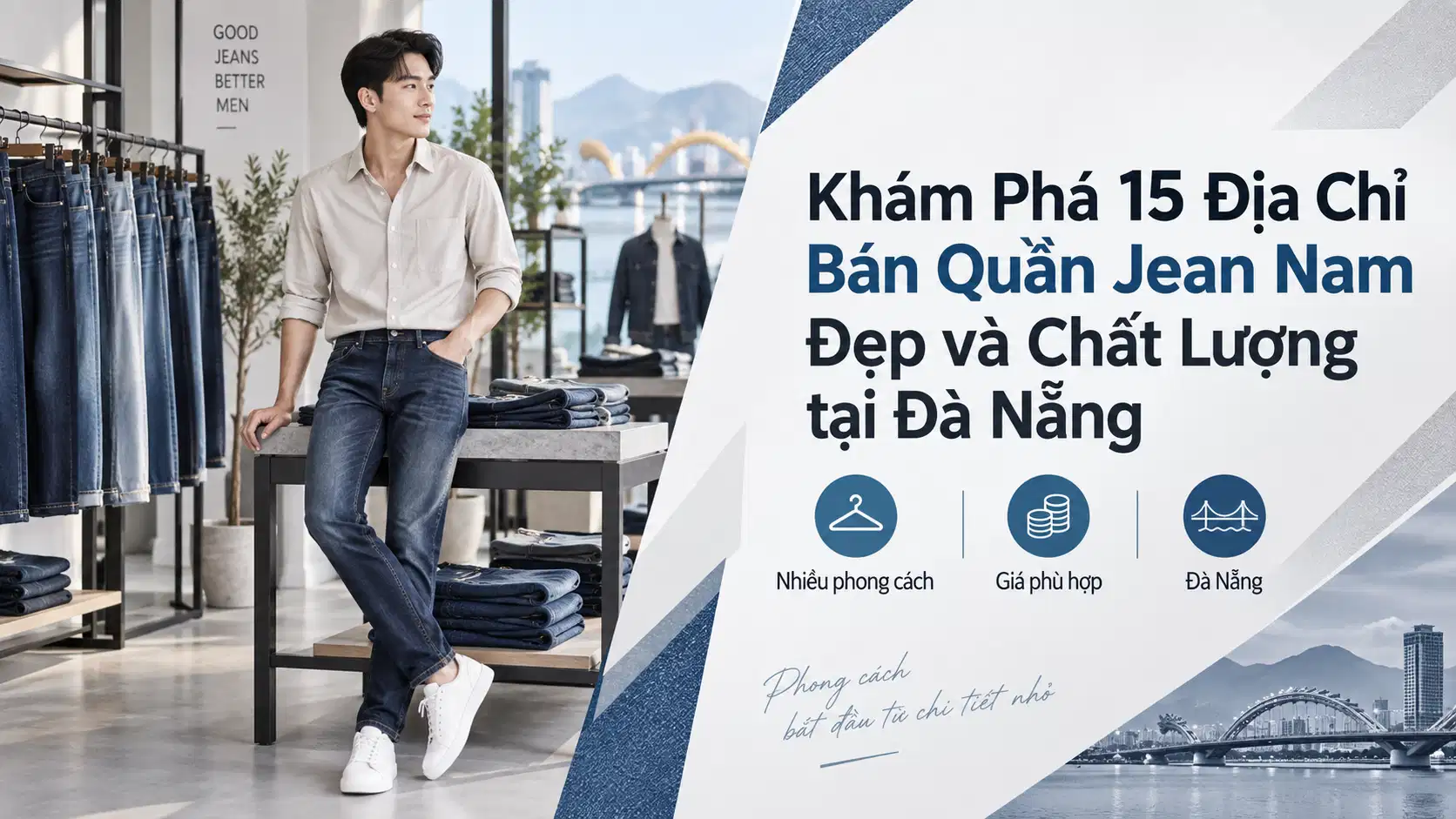 Khám Phá 15 Địa Chỉ Bán Quần Jean Nam Đẹp và Chất Lượng tại Đà Nẵng