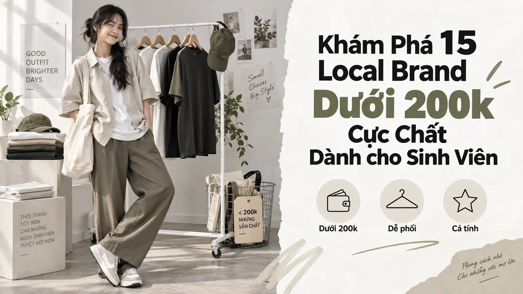 15 Local Brand Dưới 200k Cho Sinh Viên: Cách Chọn Và Phối Đồ