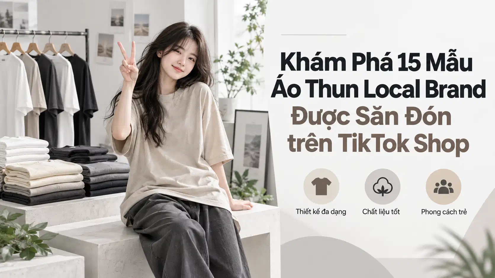 Khám Phá 15 Mẫu Áo Thun Local Brand Được Săn Đón trên TikTok Shop