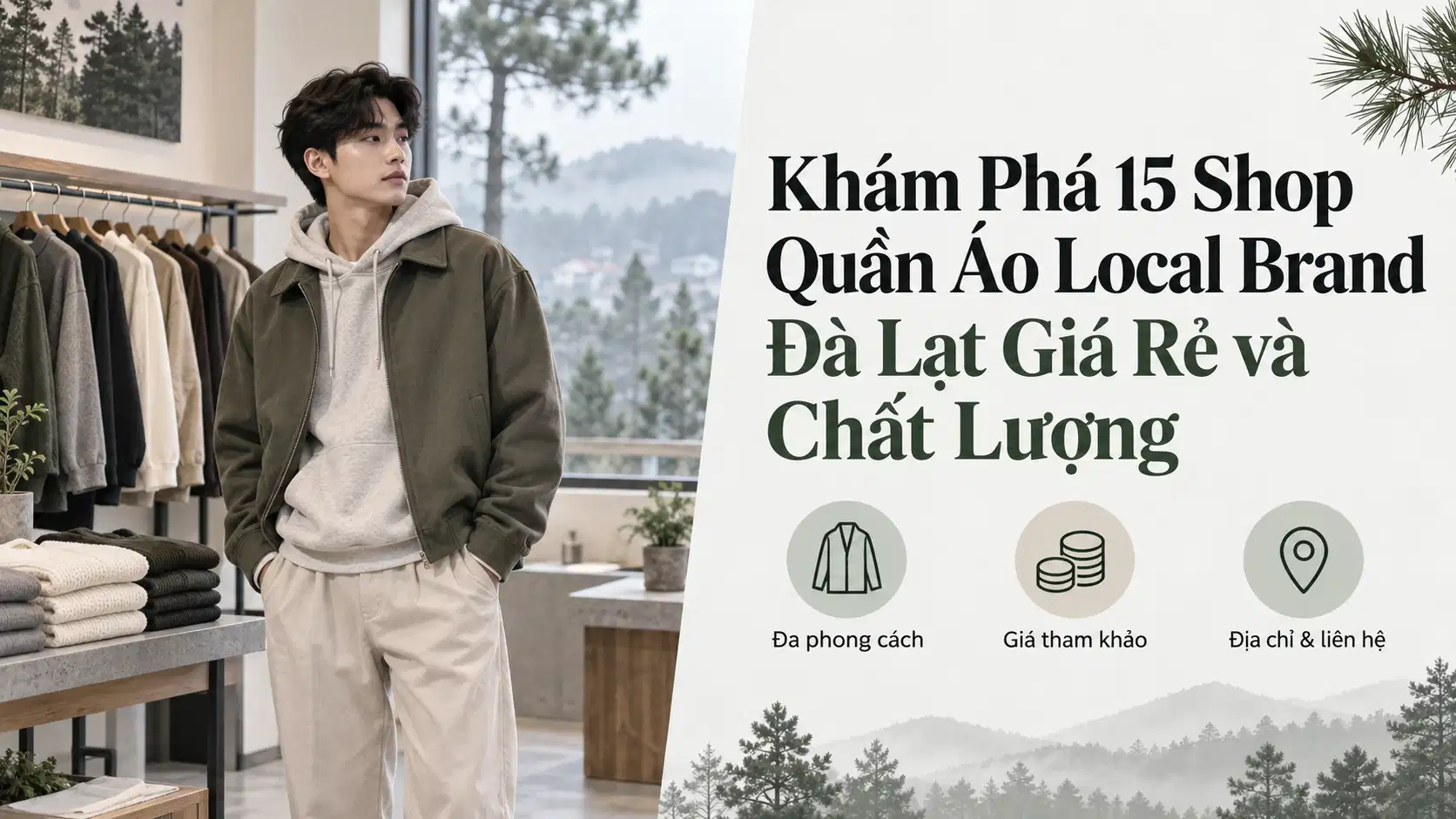Khám Phá 15 Shop Quần Áo Local Brand Đà Lạt Giá Rẻ và Chất Lượng