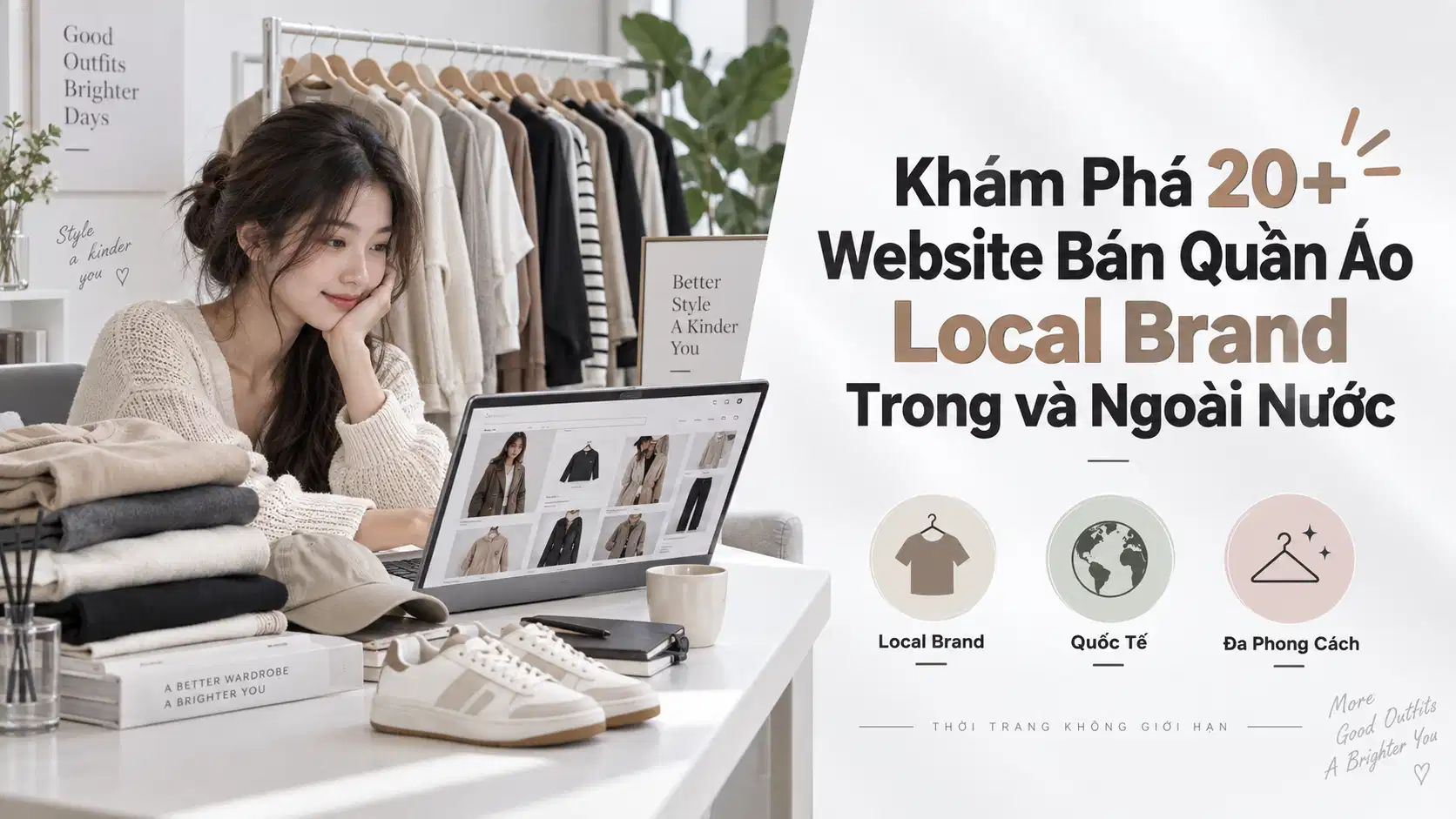 Khám Phá 20+ Website Bán Quần Áo Local Brand Trong và Ngoài Nước