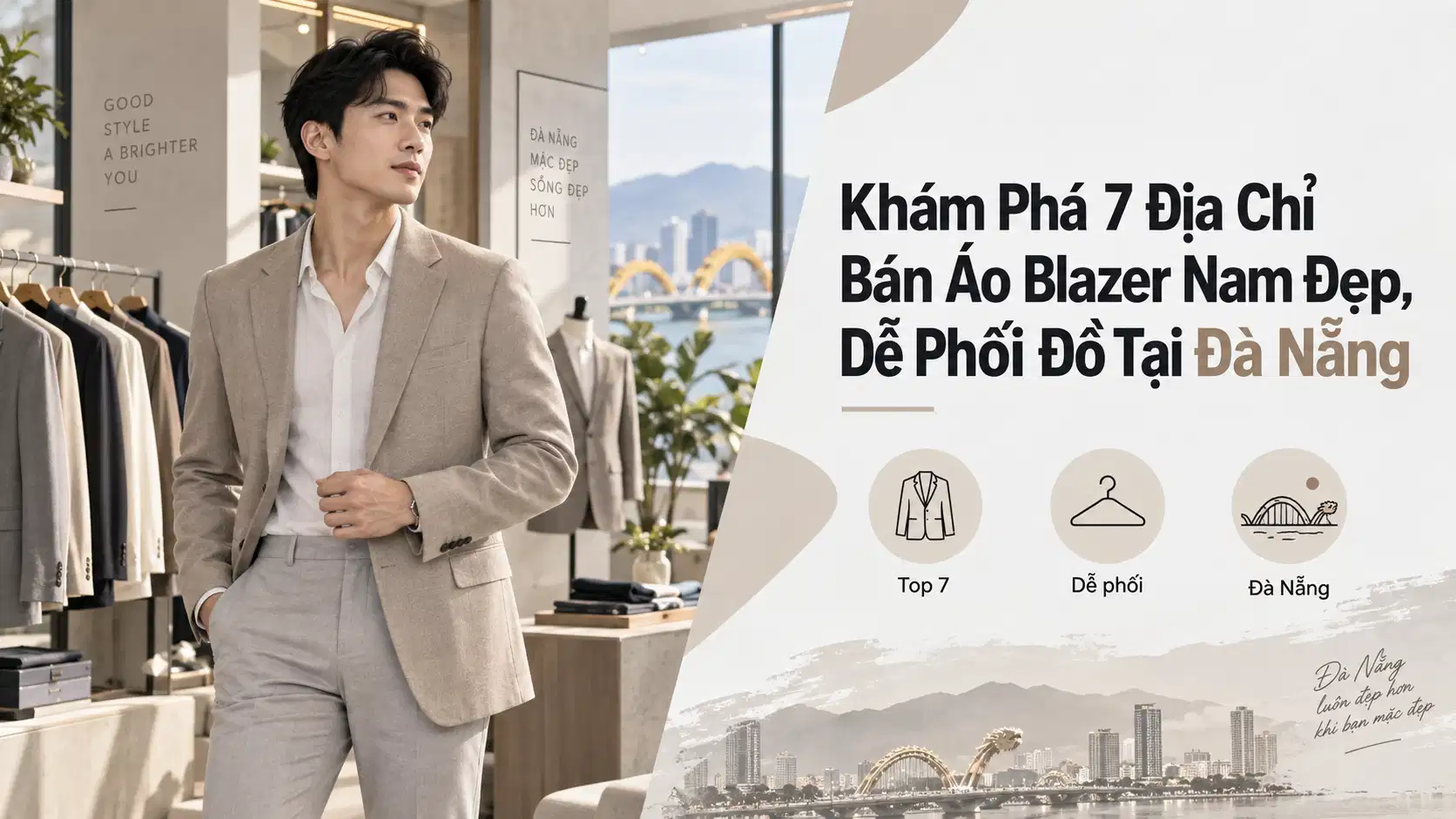 7 Địa Chỉ Bán Áo Blazer Nam Đẹp, Dễ Phối Đồ Tại Đà Nẵng Để Tham Khảo