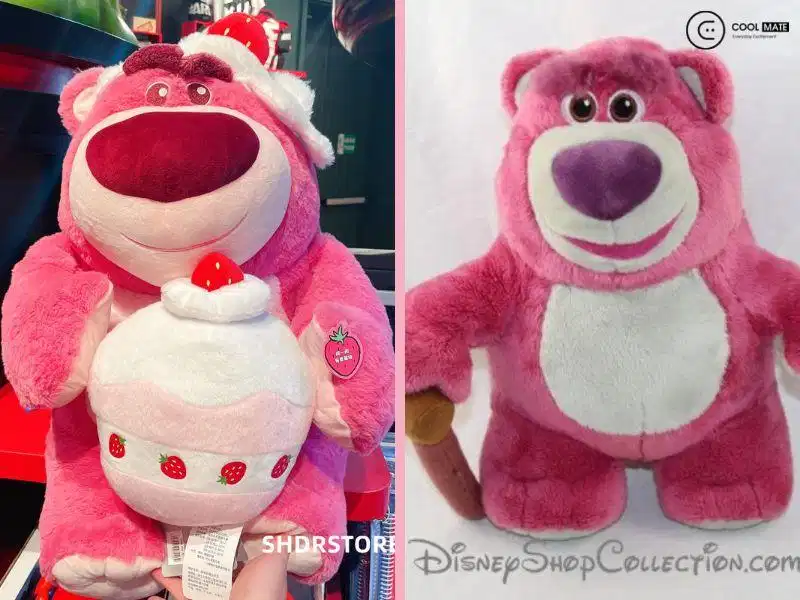 Nhờ người thân mua gấu bông Lotso xách tay từ các công viên Disney