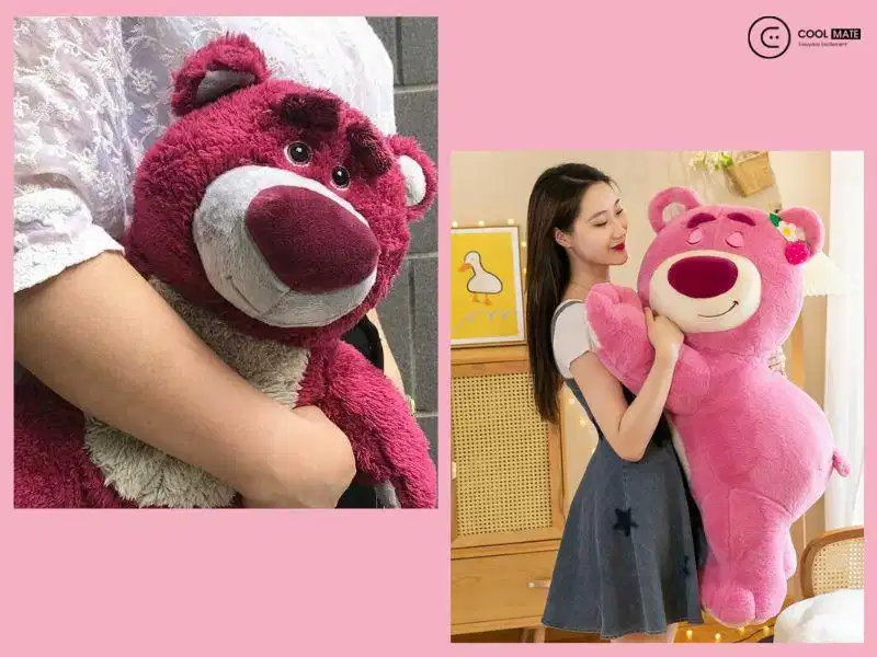 Người lớn và giới trẻ đều dành sự yêu thích cho gấu bông Lotso