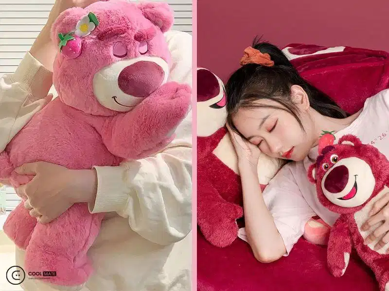 Gấu dâu Lotso thường được lựa chọn làm quà tặng ý nghĩa