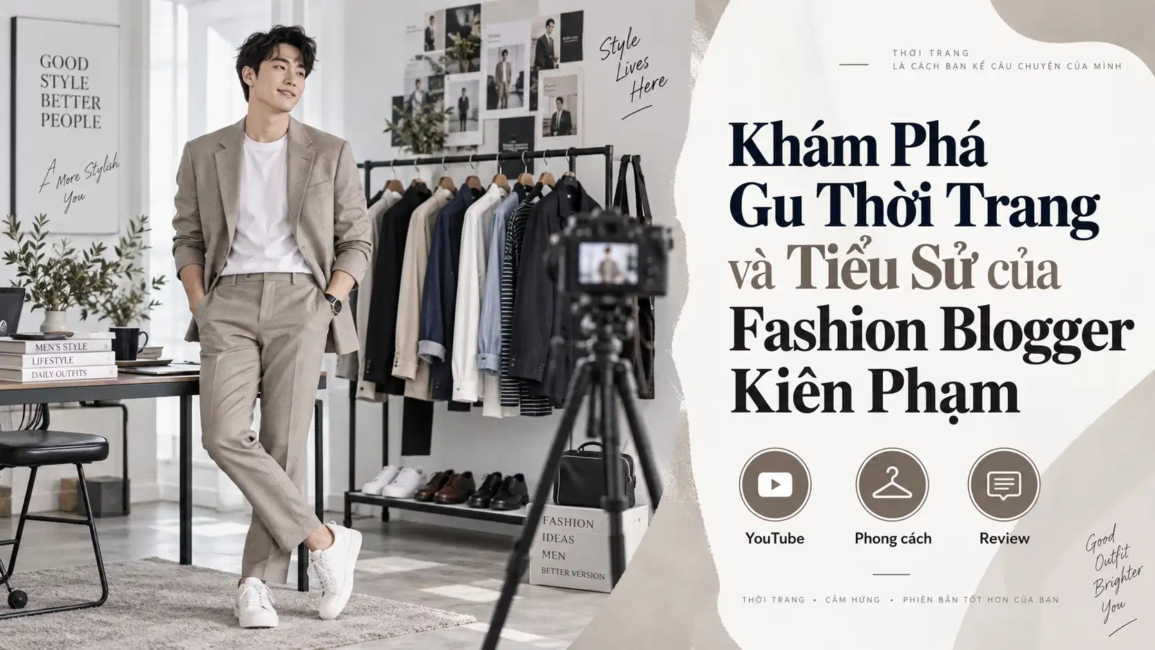 Kiên Phạm: Tiểu Sử, Gu Thời Trang, Phối Đồ Nam Và Review Sản Phẩm