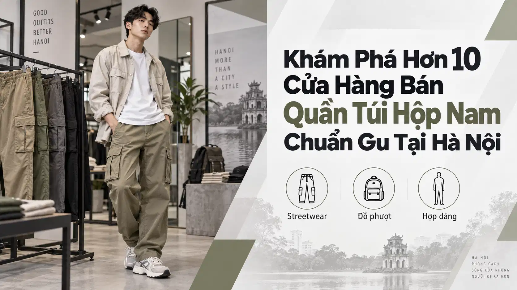 Khám Phá Hơn 10 Cửa Hàng Bán Quần Túi Hộp Nam Chuẩn Gu Tại Hà Nội