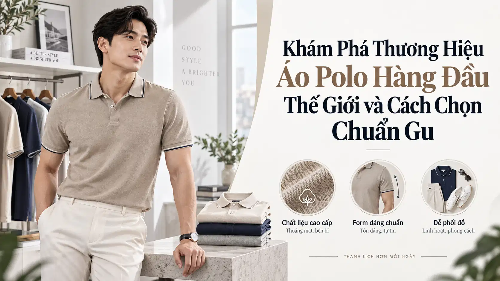 Top Thương Hiệu Áo Polo Hàng Đầu Và Cách Chọn, Phối Đồ Chuẩn Gu