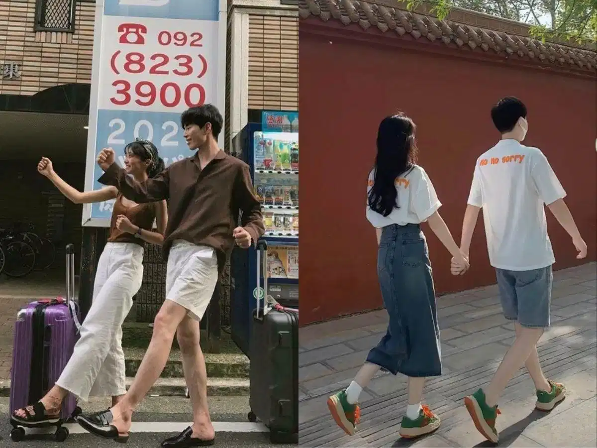Trang phục du lịch dã ngoại Trang phục du lịch dã ngoại cho cặp đôi