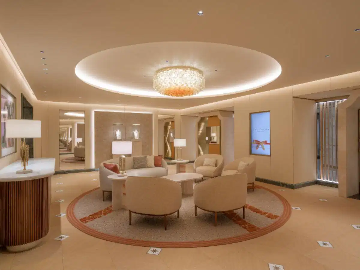 Không gian phòng salone tại VIC Lounge đầu tiên của BVLGARI ở Việt Nam Không gian phòng salone tại VIC Lounge đầu tiên của BVLGARI ở Việt Nam
