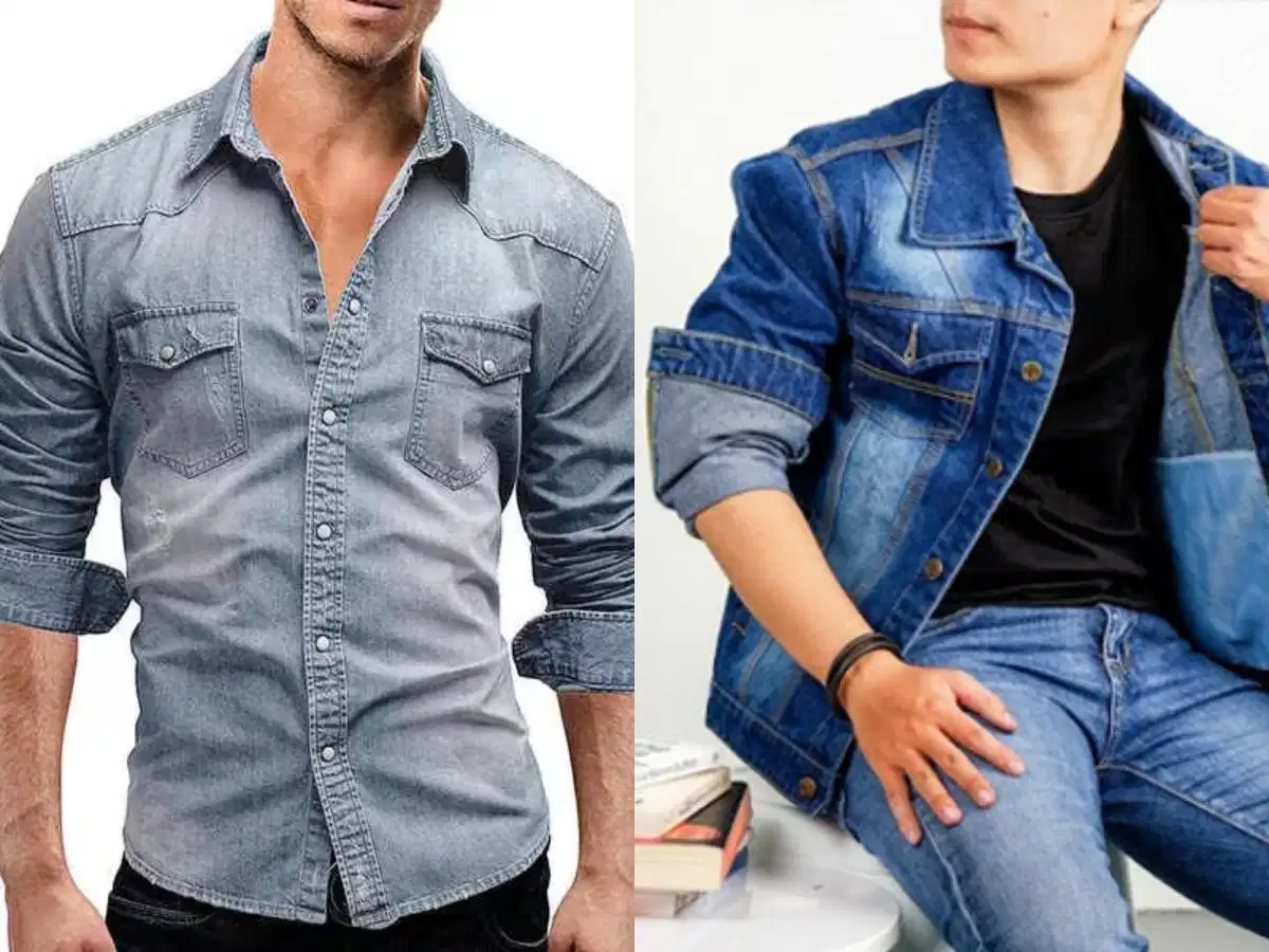 Kiểu xắn J.Crew để lộ mép lót trong cổ tay áo denim Kiểu xắn J.Crew để lộ mép lót trong cổ tay áo denim