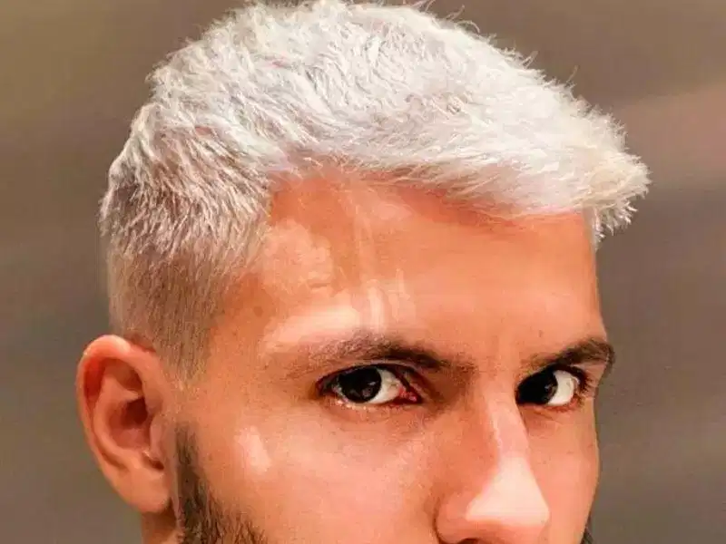 Crew Cut không fade giữ nếp tóc tự nhiên