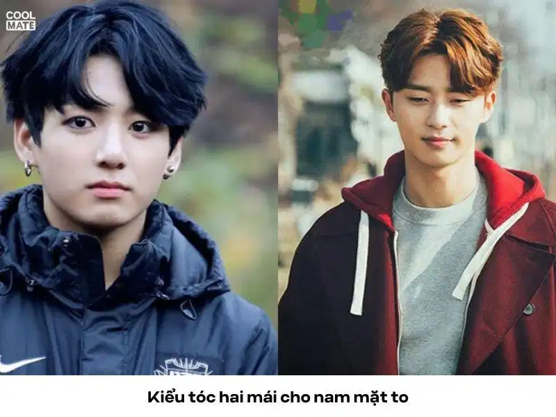 Kiểu tóc hai mái (5/5) kinh điển cho nam mặt to