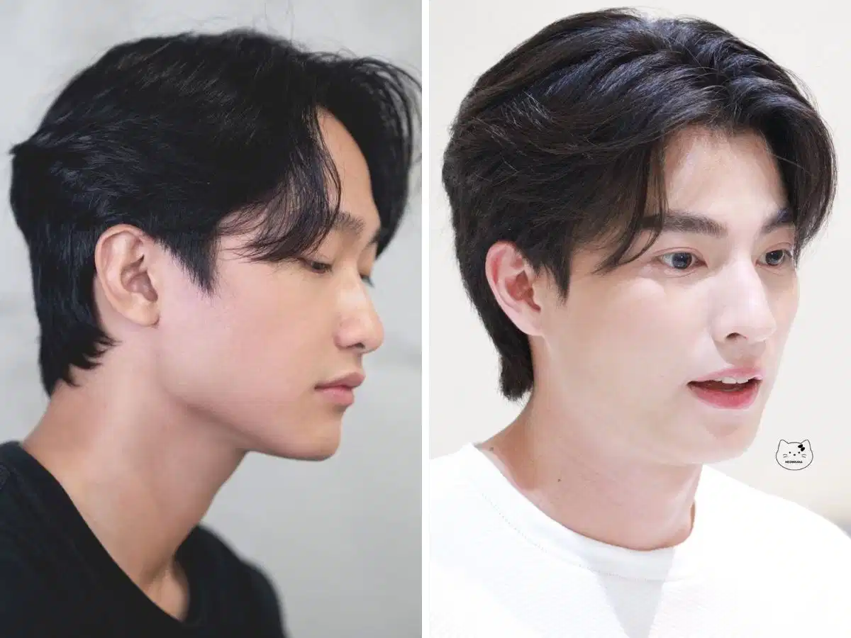 Kiểu tóc Mullet ngắn với phần gáy dài