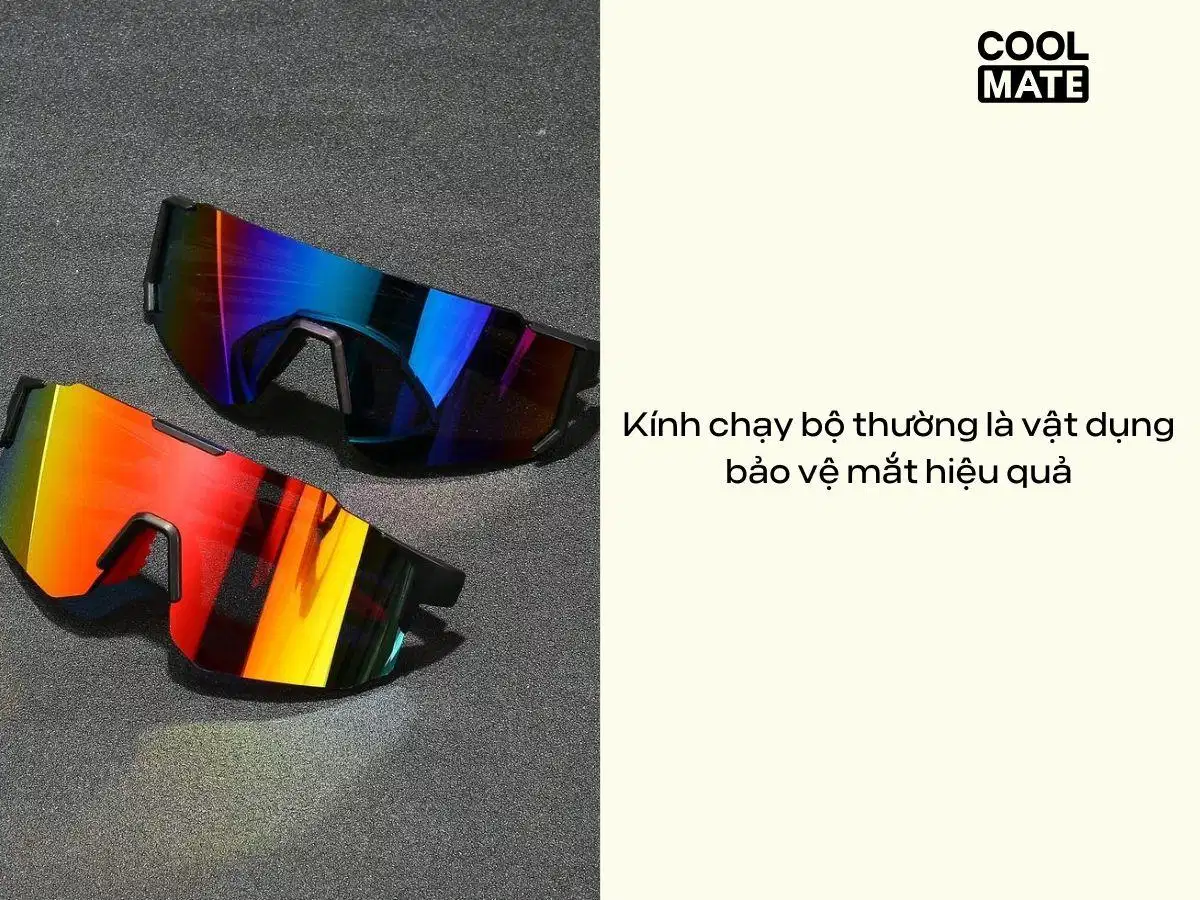 Kính chạy bộ thường là vật dụng bảo vệ mắt hiệu quả Kính chạy bộ thường là vật dụng bảo vệ mắt hiệu quả