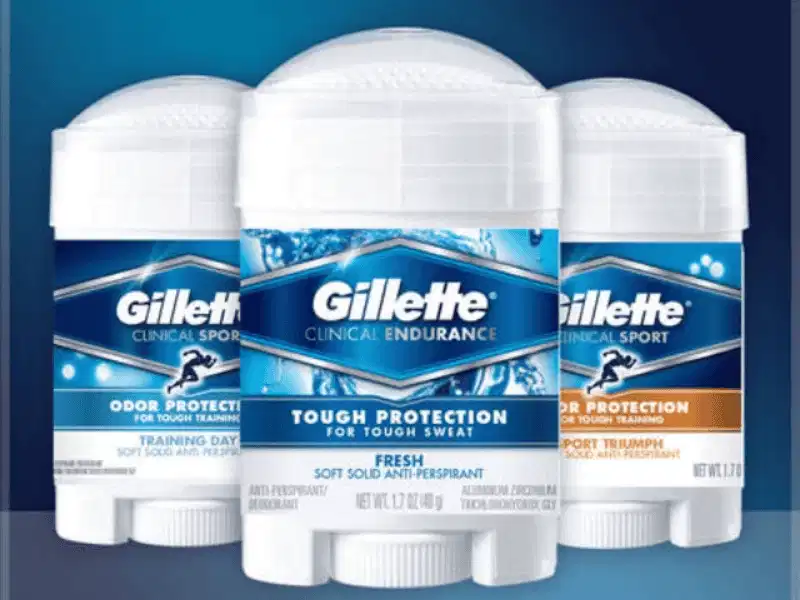 Lăn khử mùi Gillette Clear Gel Gel khử mùi nam Gillette dạng trong suốt