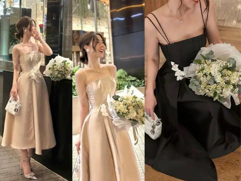 Đầm tiểu thư sang trọng tại Vifa Fashion Bình Dương
