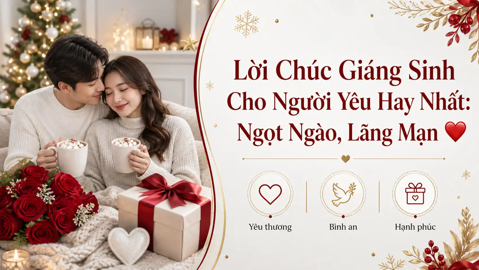 Lời Chúc Giáng Sinh Cho Người Yêu Ngọt Ngào Lãng Mạn