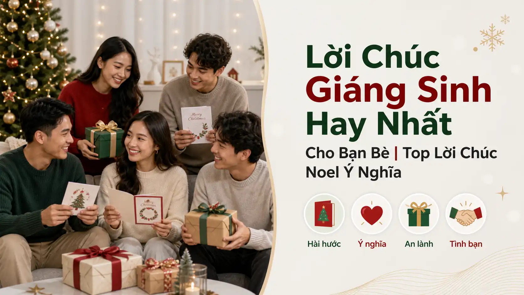 Top Lời Chúc Giáng Sinh Hay Nhất Cho Bạn Bè Ý Nghĩa