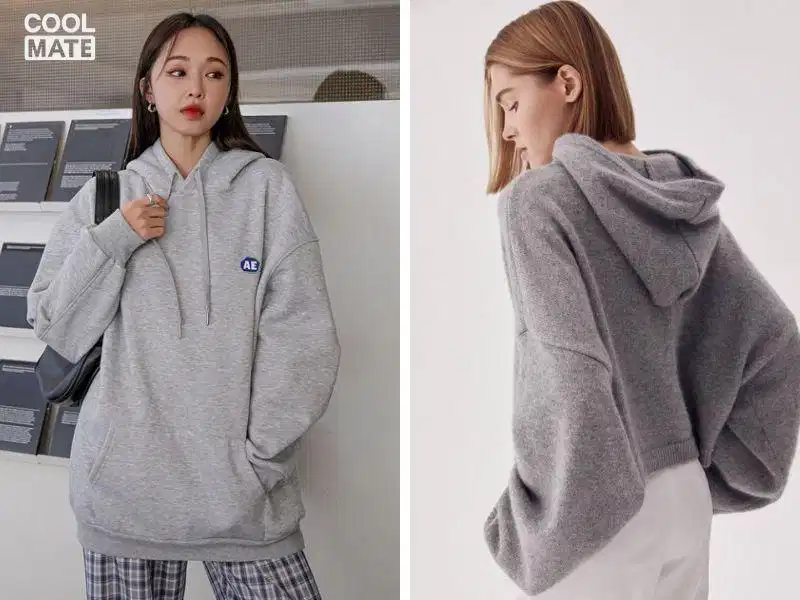 Lựa chọn kích thước hoodie nữ form rộng phù hợp Lựa chọn kích thước hoodie nữ form rộng phù hợp