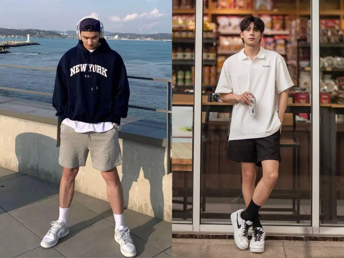 Phom dáng quần short cho người gầy Lựa chọn phom dáng quần short phù hợp với thân hình mảnh khảnh