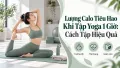 Lượng Calo Tiêu Hao Khi Tập Yoga 1 Giờ: Cách Tập Hiệu Quả