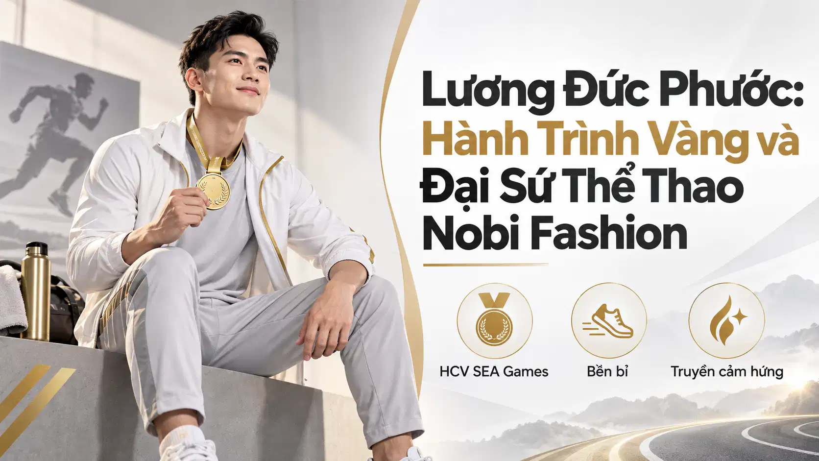 Lương Đức Phước: Hành Trình Vàng và Đại Sứ Thể Thao Nobi Fashion
