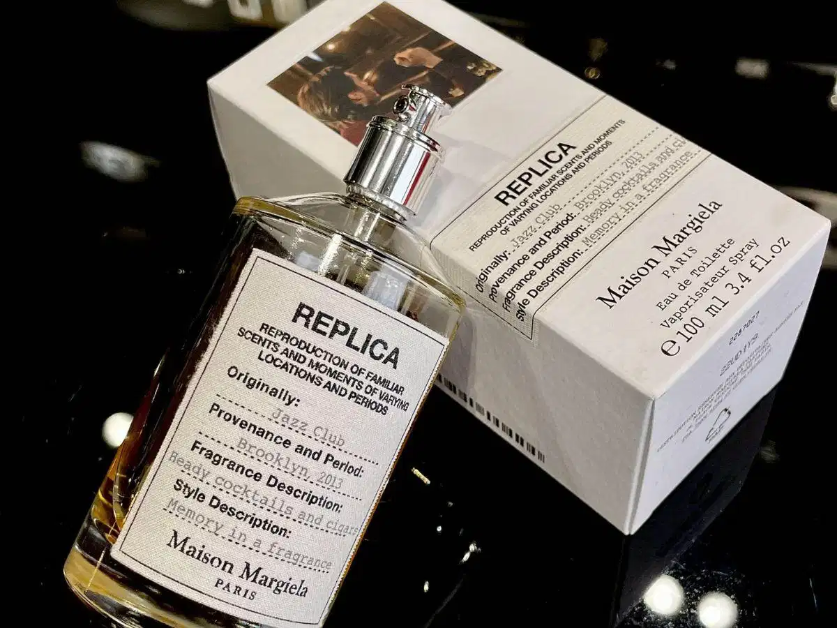 Maison Margiela Replica Jazz Club hương rượu rum và thuốc lá ấm nồng