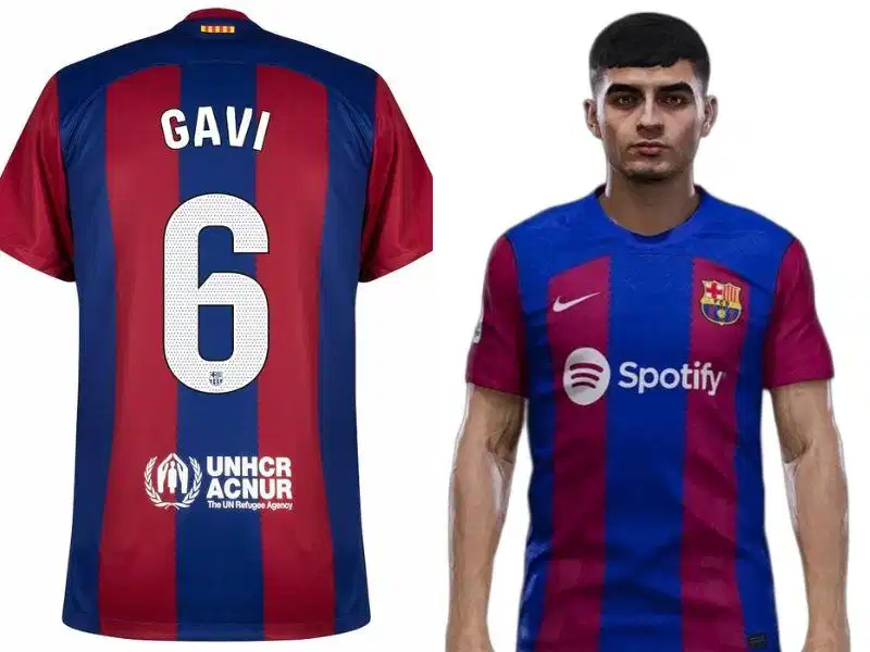 Áo bóng đá Barcelona Áo thi đấu câu lạc bộ Barcelona phối sọc đỏ xanh Blaugrana