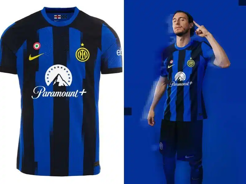 Áo bóng đá Inter Milan Áo bóng đá câu lạc bộ Inter Milan sọc đen xanh Nerazzurri
