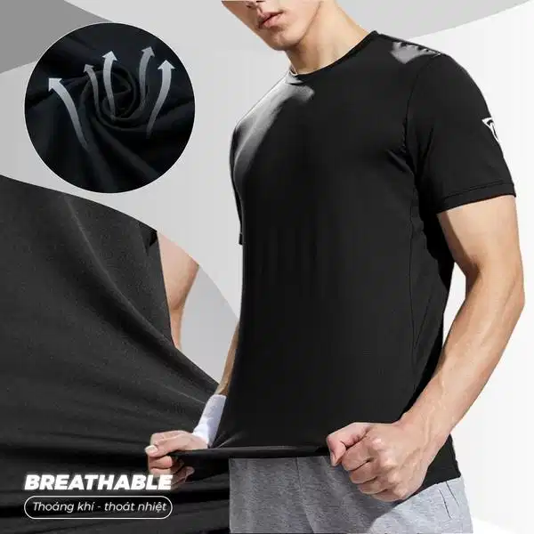 Áo thun thể thao tập gym Áo thun thể thao tập gym