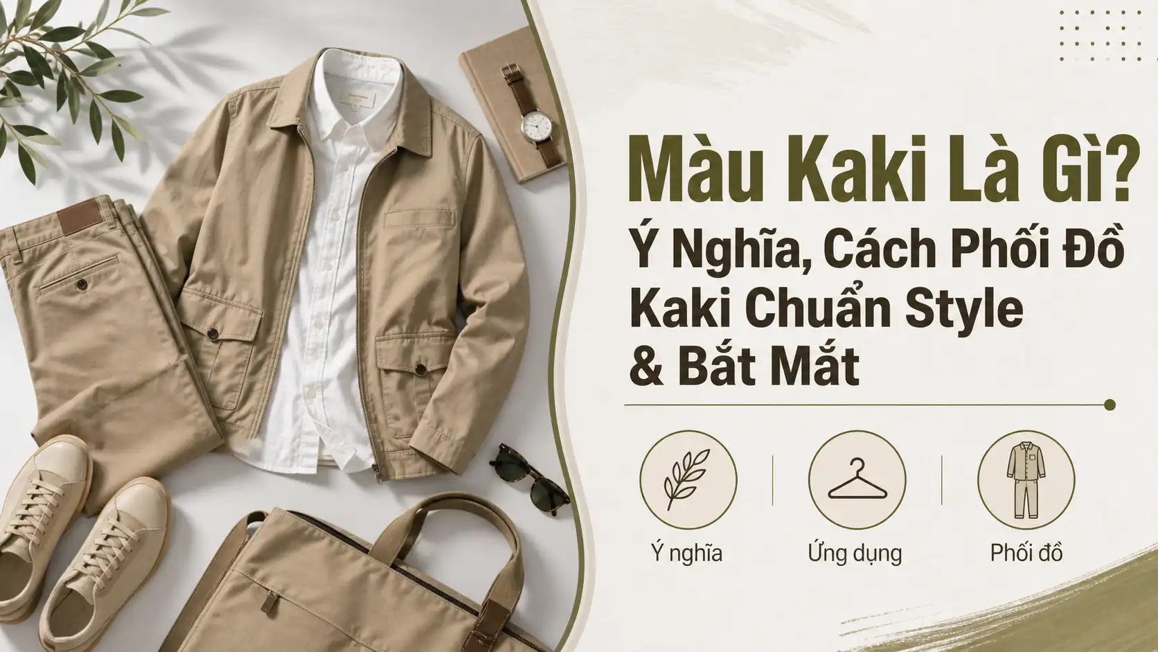 Màu Kaki Là Gì? Ý Nghĩa & Cách Phối Đồ Kaki Chuẩn Style