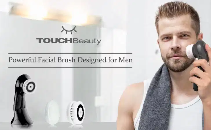 Touch Beauty Facial Cleansing Brush for Men Máy rửa mặt Touch Beauty cho nam giới