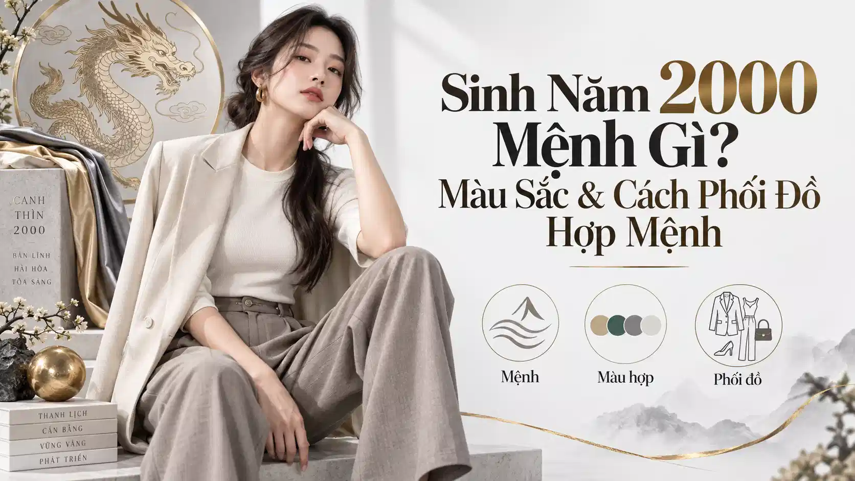 Sinh Năm 2000 Mệnh Gì? Màu Sắc & Cách Phối Đồ Hợp Mệnh